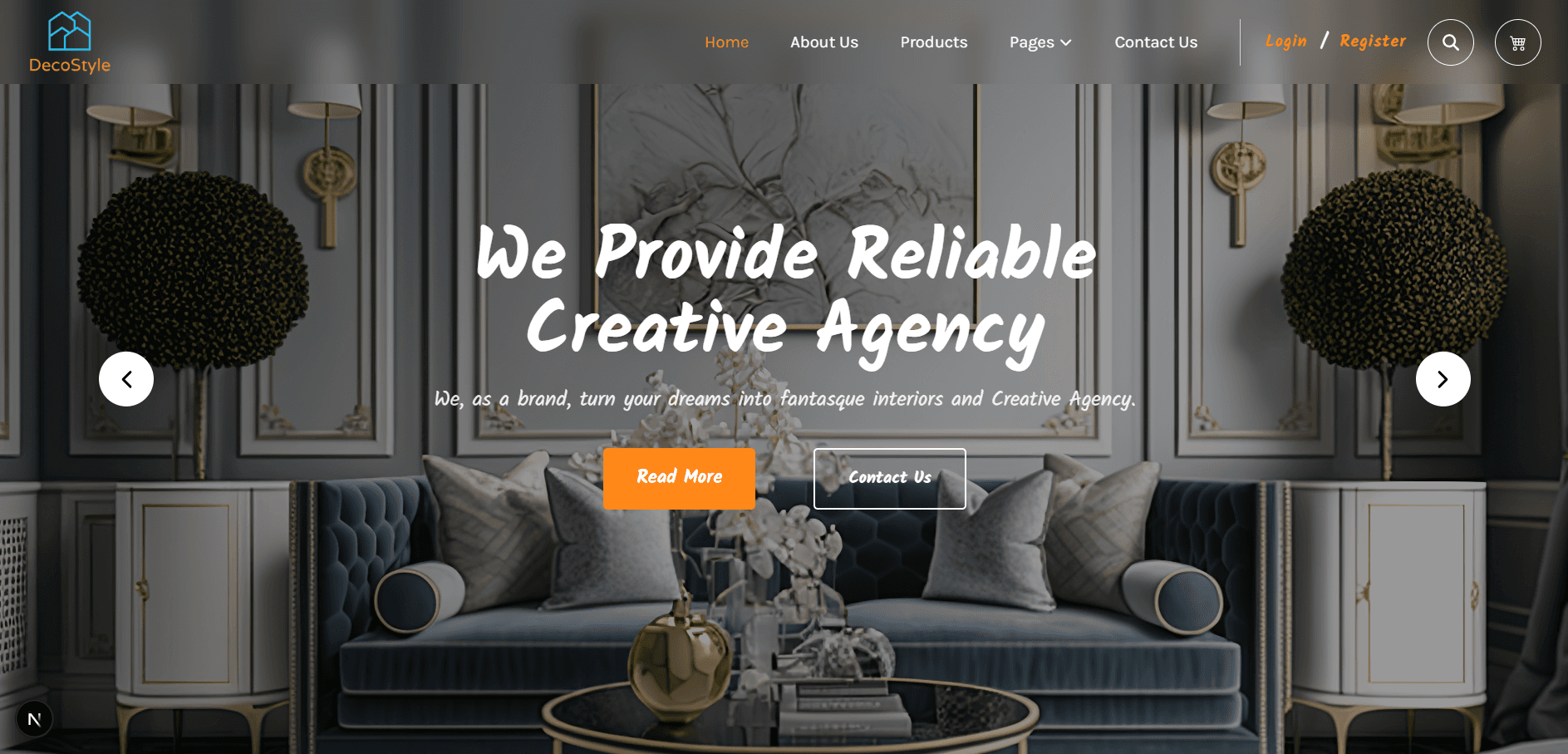 Screenshot of DecoStyle project